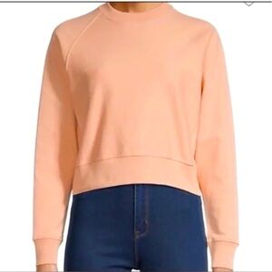 Thakoon Crewneck Sweatshirt Peach Size Medium